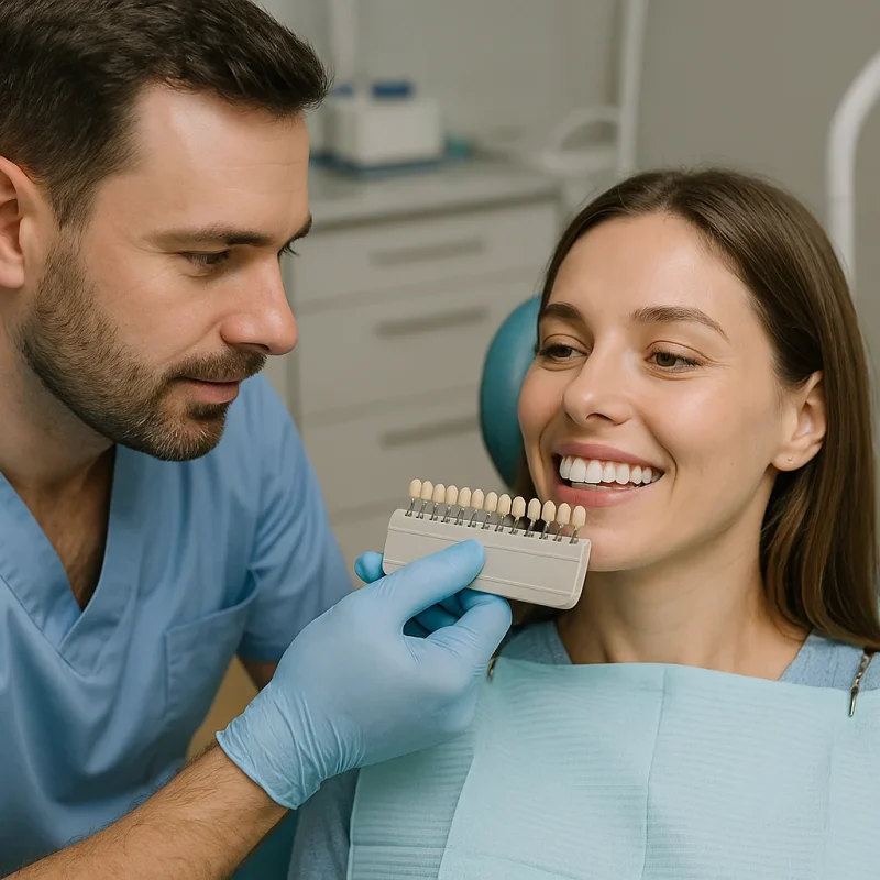 Dental Veneers in Consultation at Multiclínica do Algarve, Quarteira