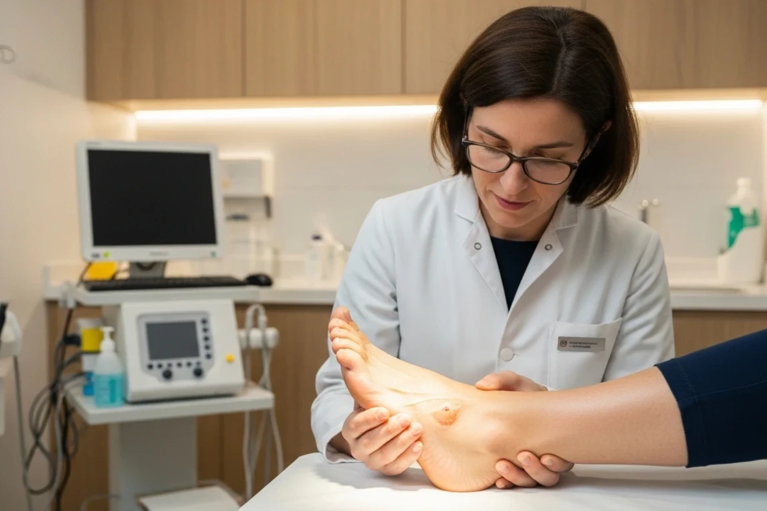 Avaliação médica do pé diabético na Multiclínica do Algarve