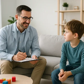 Child and Adolescent Clinical Psychology session with male psychologist in Quarteira at Multiclínica do Algarve